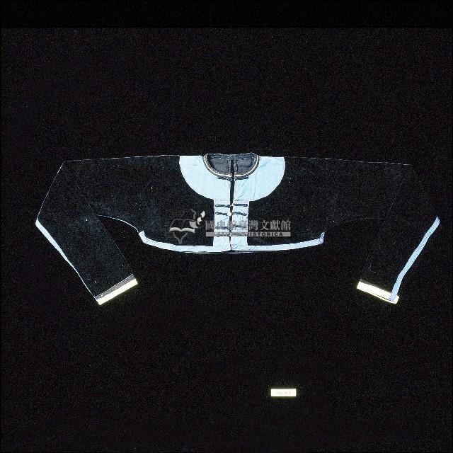 排灣族黑色長袖短上衣藏品圖，第1張
