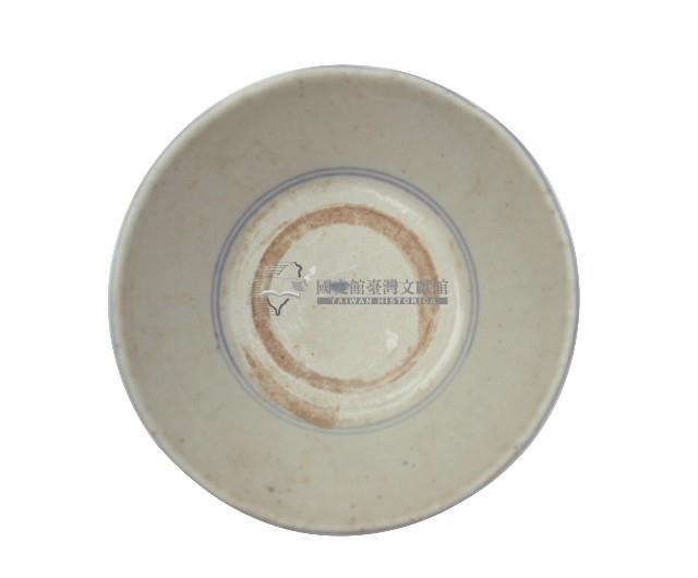 青花開光折枝花卉紋碗藏品圖，第1張