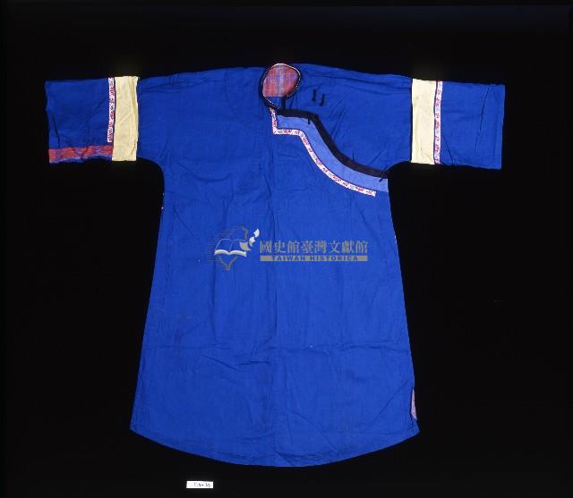 藍色素面婦女衫藏品圖，第1張