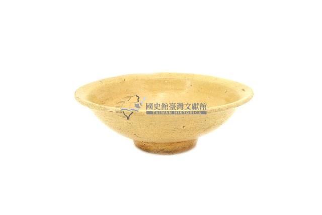 黃釉大陶碗藏品圖，第1張