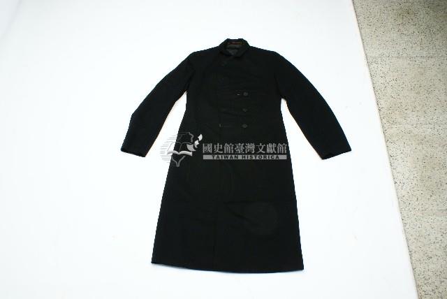 黑色素面長外衣藏品圖，第1張