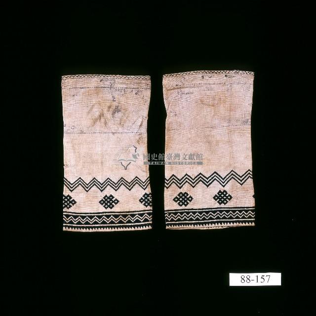 南方刺繡式弓鞋飾褲藏品圖，第1張