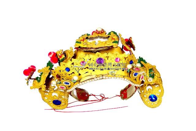 八家將衣飾之頭冠藏品圖，第1張