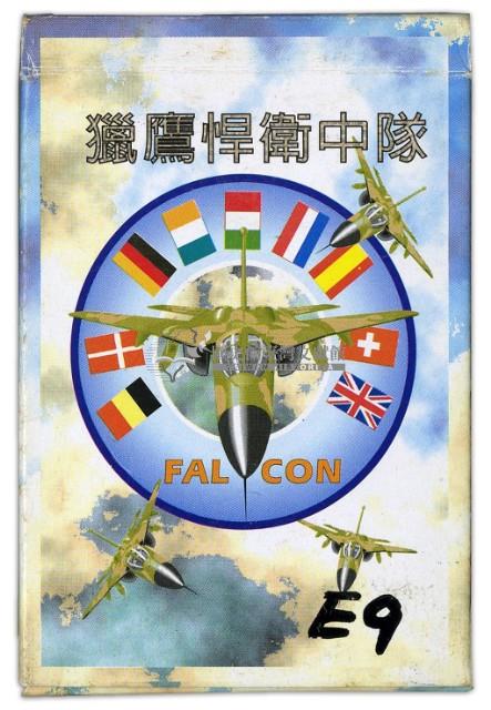 獵鷹悍衛中隊撲克牌藏品圖，第1張