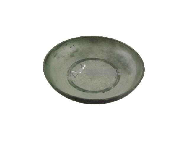 香園閣款圓口淺腹銀碗藏品圖，第1張