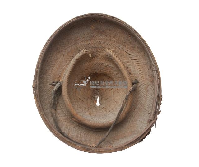 竹製編織斗笠藏品圖，第1張