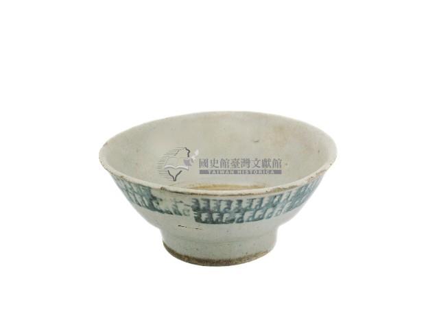 青花印花紋瓷碗藏品圖，第1張