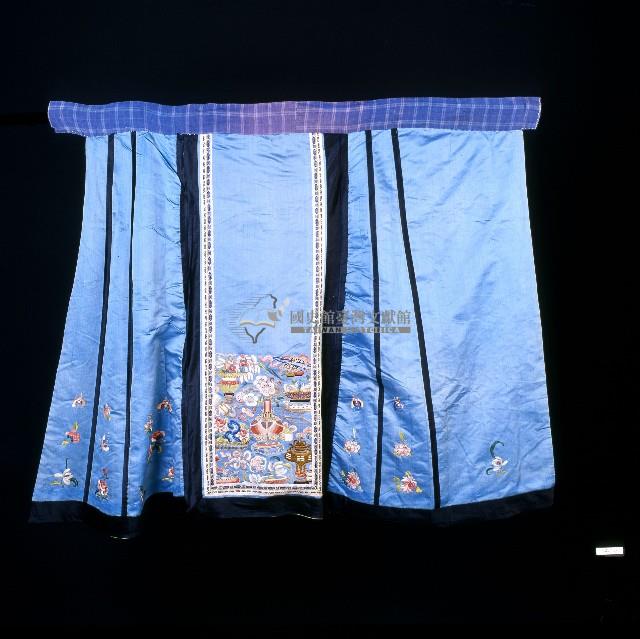 八寶平安彩繡馬面裙藏品圖，第1張
