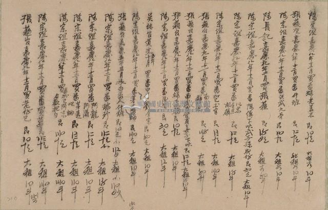 陳宗誼等四人收據藏品圖，第1張