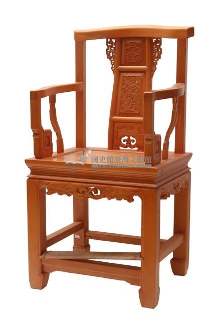 木製漢式太師椅藏品圖，第1張