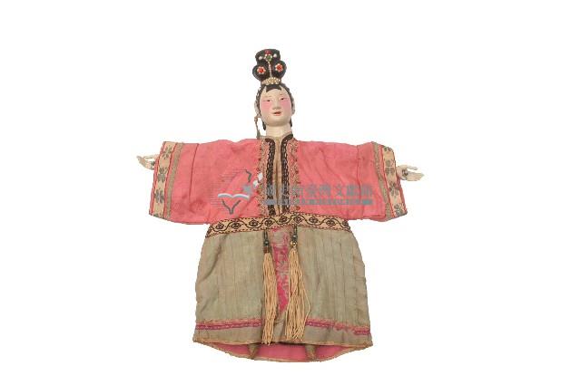 女性布袋戲偶藏品圖，第1張