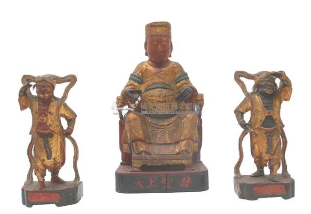 木雕天上聖母像藏品圖，第1張