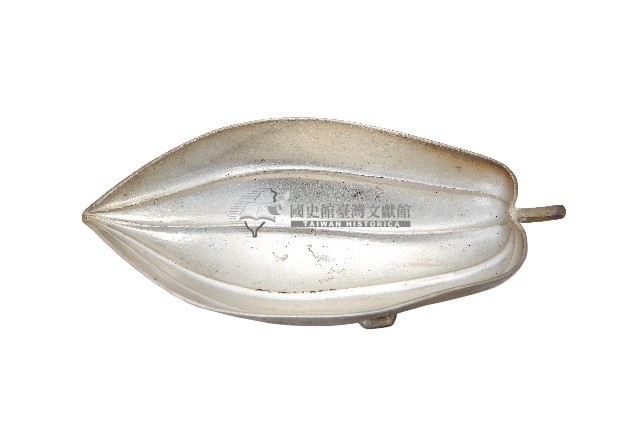 錦綾堂款銀製木瓜形皿藏品圖，第1張