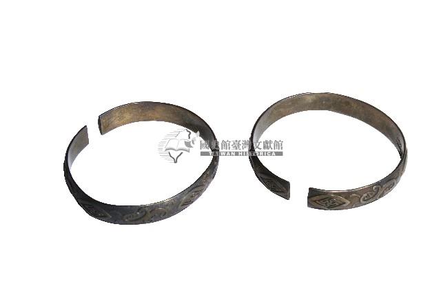 阿美族銀手環藏品圖，第1張