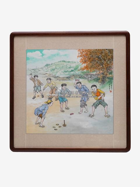 憶童年民俗圖繪藏品圖，第1張