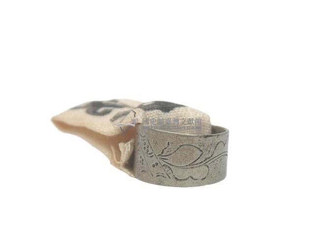 排灣族金屬製刻紋戒指藏品圖，第1張