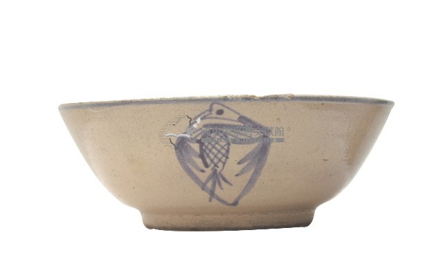 青花魚紋碗藏品圖，第1張