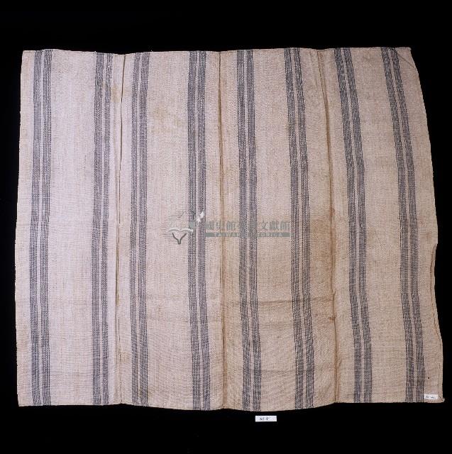 賽夏族麻布方氈藏品圖，第1張