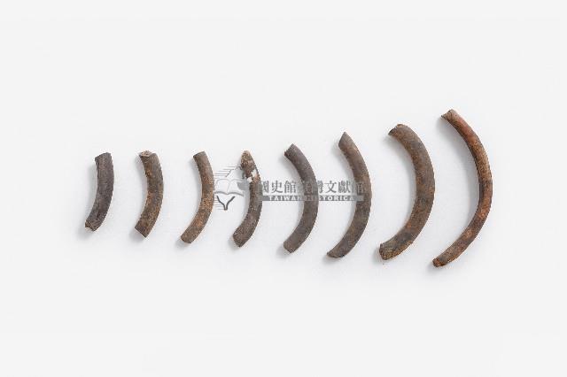 黑色陶環殘片（8組）藏品圖，第1張
