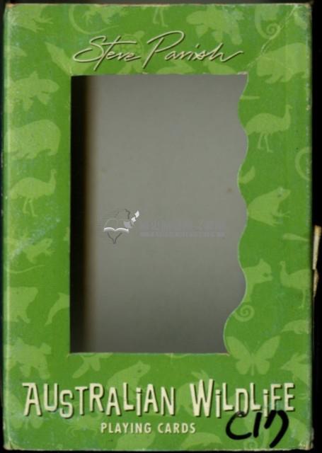 澳洲野生動物英文字樣撲克牌藏品圖，第1張