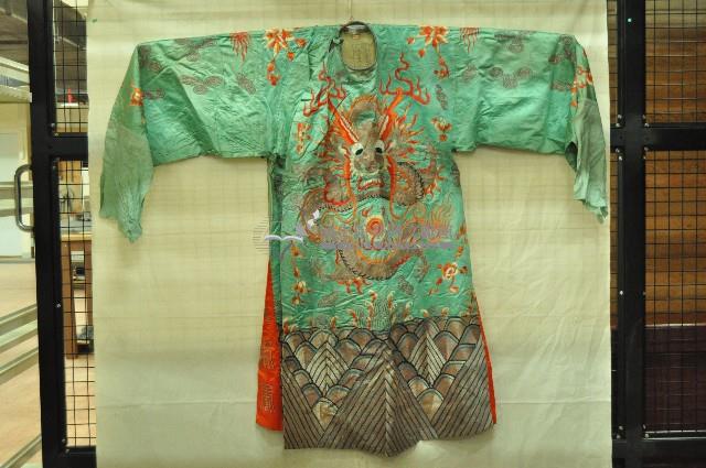 青色河南戲服藏品圖，第1張