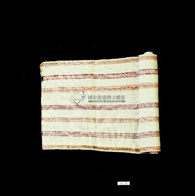 賽夏族條紋麻布藏品圖，第1張