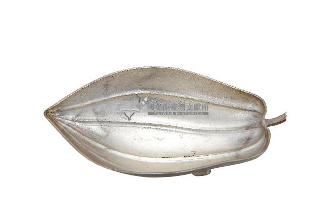 錦綾堂款銀製木瓜形皿藏品圖，第1張