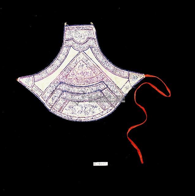 臺灣北部客家族群女性肚兜藏品圖，第1張