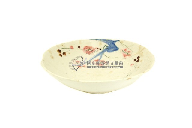 青花五彩梅枝紋大碗藏品圖，第1張
