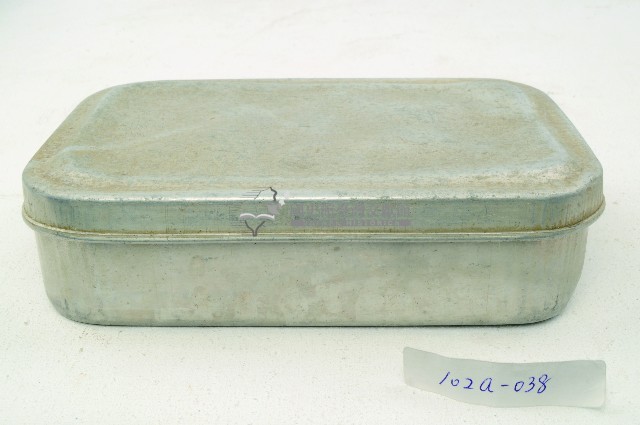鋁製長方形便當盒藏品圖，第1張