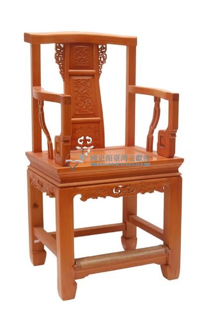 木製漢式太師椅藏品圖，第1張