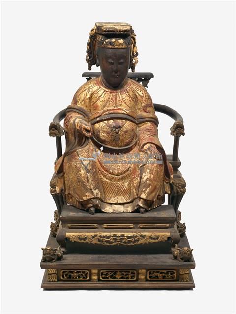 木雕天上聖母像藏品圖，第1張