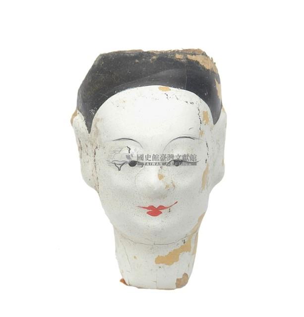 紙紮人臉孔紙糊面具藏品圖，第1張