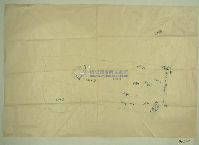 桃子窩段地籍圖藏品圖，第1張