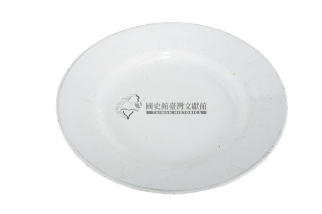 白地瓷盤藏品圖，第1張