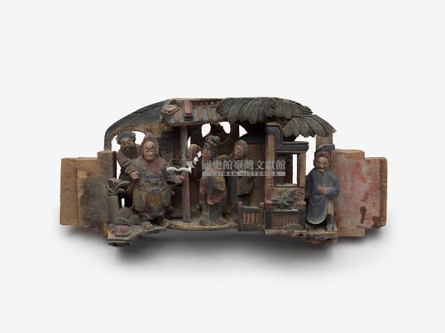 寺廟木構件文物藏品圖，第1張