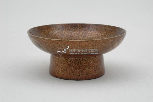 木胎圓形黑漆地湯蓋椀藏品圖，第1張