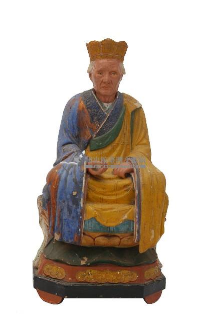 木雕主侍像藏品圖，第1張