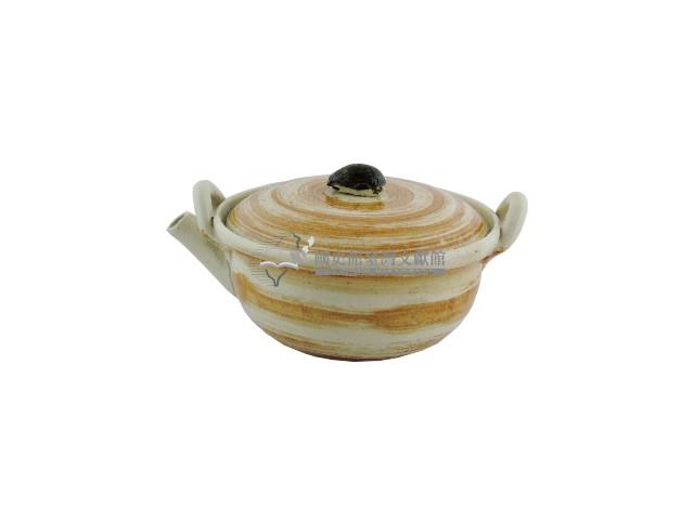 褐釉蓋碗壺藏品圖，第1張