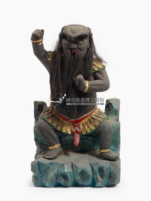 木雕神農大帝像藏品圖，第1張