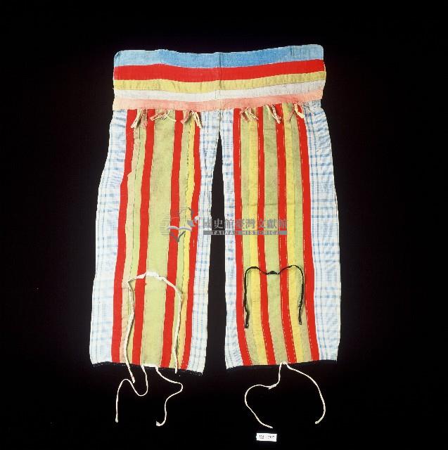 阿美族綁腿褲藏品圖，第1張