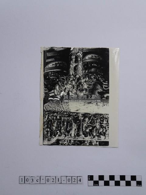 黃則修攝雕飾橫柱藏品圖，第1張