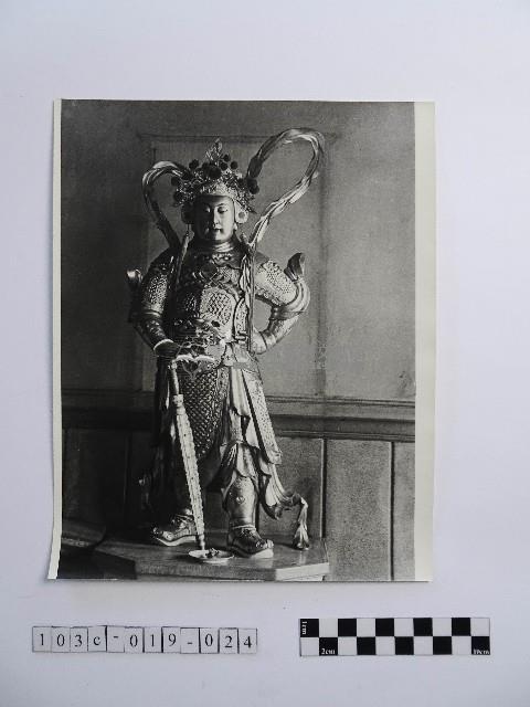 黃則修攝韋馱護法藏品圖，第1張