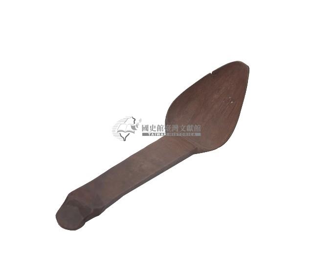木色長柄木匙藏品圖，第1張