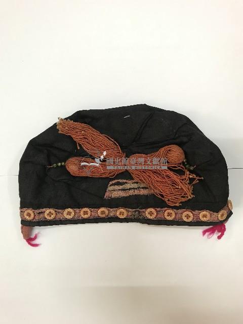 黑色素面童帽藏品圖，第1張