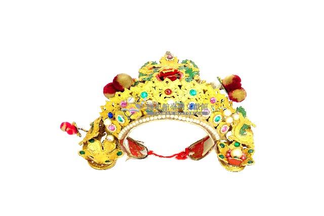 八家將衣飾之頭冠藏品圖，第1張