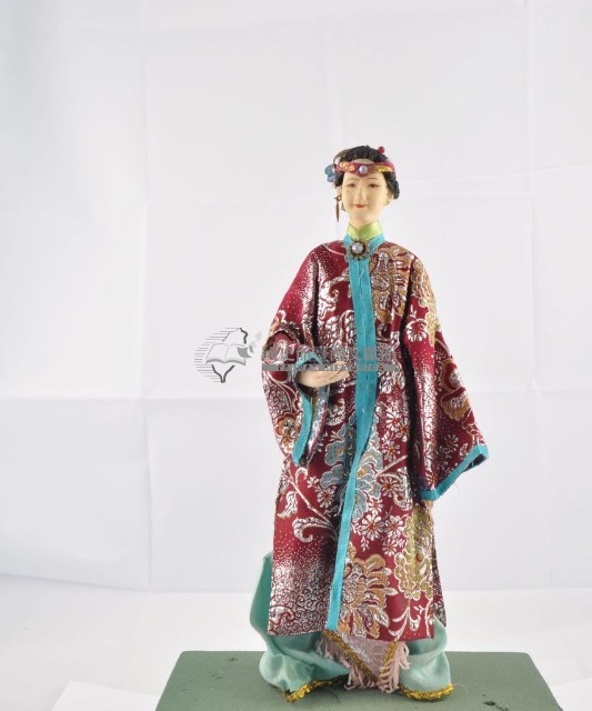 周志明製紅樓夢人偶藏品圖，第1張