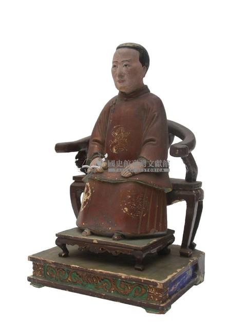 木雕祖先人像藏品圖，第1張