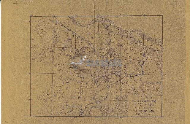 民國二十六年太湖流域水位站及流量站分佈圖藏品圖，第1張