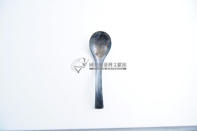 銀製長湯勺（一組兩件，木盒收藏）藏品圖，第1張